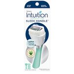 INTUITION Schick Intuition Sensitive Razor for Women with Sleek Razor Design and 3 Refills