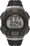 Timex Ironman Classic 30 Full-Size 38mm Watch, Black/Silver-Tone, 38 mm, Ironman Classic 30 Full-Size 38mm Watch