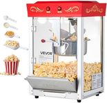 VEVOR Popcorn Machine, 8oz Stainles