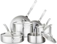 Viking 5-Ply Pots and Pans Set, 10 