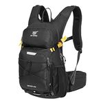 SKYSPER Cycling Backpack 20L Lightweight Bike Backpack for Men Women Running Rucksack for Biking Hiking Climbing(Black)