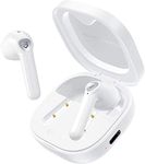SoundPEATS TrueAir2 Wireless Earbuds Bluetooth V5.2 USB C Earphones with Dual Mic, CVC Noise Cancellation for Clear Calls Headphones Qualcomm 3040, aptX Codec, Total 25 Hours Playtime (White)