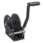 Fulton Trailer Winch, Single-Speed, 1,500 lbs. Capacity, 20 ft. Strap