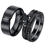 ringheart 2 Rings His and Hers Coup