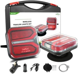 Agrieyes T327 Wireless Trailer Lights w/USB-C, Magnetic Tow Light Kit