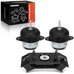A-Premium Engine Motor Mount and Transmission Mount Kit Compatible with Ford Mustang 2005 2006 2007 2008 2009 2010, 4.0L 4.6L, 3-PC Set, Replace# 6R3Z6038A, BR3Z6038B