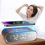 Alarm Clock with Wireless Charging 