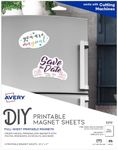 Avery Printable Magnet Sheets, 8.5"