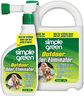 Simple Green Outdoor Odor Eliminator for Pets, Dogs, Ideal for Artificial Grass & Patio (32 oz Hose End Sprayer & 1 Gallon Refill)