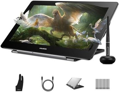 HUION Kamvas Pro 16 4K UHD Drawing Tablet with Screen Full-Laminated Art Tablet with Battery-Free Stylus, 15.6-inch Graphic Tablet for Digital Art, Design, Work with Windows, Mac, Linux, Android