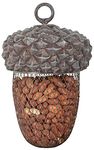 Fallen Fruits Ltd FB389 ACORN BIRD FEEDER, Grey, 31.0 cm*14.0 cm*14.0 cm