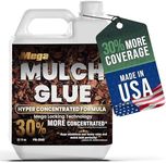 PetraMax Mega Mulch Glue for Landscaping, 32 oz Non-Toxic Pea Gravel Glue, Landscape Rock Glue, Gravel Binder and Mulch Glue for Rocks, Quick Dry Stone Glue Gravel Stabilizer