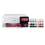 Epson Ecotank Photo ET-8500 Wireless All-in-one Supertank Printer with Scanner, Copier, Ethernet and 4.3-inch Touchscreen, Colour