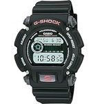 Casio G-Shock Digital Mens Black/Re
