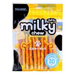 Pet Treats Milky Chew Cheese & Chicken Sticks Style Dog Treats for All Life Stages 10 Pieces