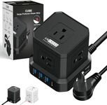 Cube Power Strips with Surge Protec