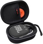 XANAD Hard Case for JBL Clip 4 or Clip 5 Portable Bluetooth Speaker - Storage Protective Travel Carrying Bag-Black