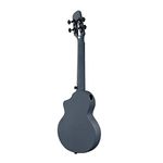 Westwood CFB-CU, Carbon Fiber Concert Ukulele 24 inches Travel Ukulele, (With Padded Bag) Grey