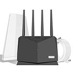 Amazboost Cell Phone Booster for House Boost 3G 4G LTE 5G Ready Data for Band 12/13/17/5/2/25/4 Cell Phone Signal Booster, Coverage up to 5,000sq ft