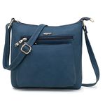 EXOTIC Women's Plain Sling Bag (Blue)