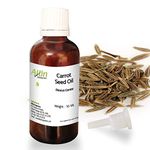 Allin Exporters Carrot Seed Oil 50 Ml 100% Pure, Natural,Undiluted & Moisturizer Ultimate Choice For Aromatherapy, Massage, & Aroma Diffuser