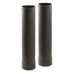 Guide Gear Outdoor Wood Stove Pipe Extension Accessories, 2-Piece Accessory Set