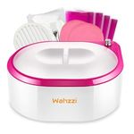 Paraffin Wax Machine - Paraffin Bath for Hand and Foot Spa Treatment - Quick Heating Paraffin Wax Warmer with Wax Refills (Pink)