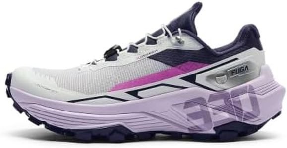 Fuga EX330 Women's Trail Running Shoes,Ultra-Long Distance Trail Sneakers (Light Lavender, Adult, Women, 8, Numeric, US Footwear Size System, Medium)