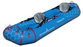 Advanced Elements PackLite+ XL Two Person Packraft - Drop Stitch Inflatable Raft for Backpacking Adventure - Blue