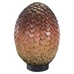 The Noble Collection Game Of Thrones Drogon Egg - 11in (28cm) Hand Painted Dragon Egg - Officially Licensed TV Show Props Replicas Gifts