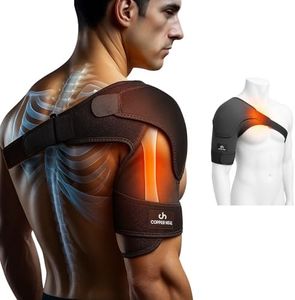 COPPER HEAL - Manchon de compression réglable pour épaule pour hommes Support pour femme Partie du corps ciblée, Indications particulières.