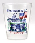 Washington D.C. Great American Cities Collection Shot Glass