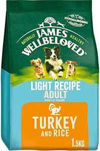 James Wellbeloved Jwb Adult Dog Light Turkey and Rice Kibble, 1.5 kg
