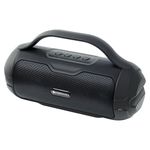 ZEBRONICS Sound Feast 40 Portable Bluetooth Speaker, 8 Watts, Dual 5.2cm Drivers, Passive Radiator, Upto 10 Hours Playback, BTv5.3 | USB | mSD |TWS, Call Function, Deep Bass (Black)