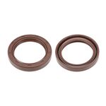 uxcell Oil Seal 35mm Inner Dia 47mm OD 7mm Thick Fluorine Rubber Double Lip Seals 2Pcs