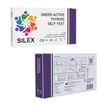 SILEX™ Premium Self-Test Kit for Underactive Thyroid - Easy, Accurate, Home Testing - Early Detection, Hormones Test - TSH Rapid Test Cassete (1 Test)