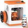 WEEFUN Updated TINA2S 3D Printer, Ultra Silent Mainboard with WiFi Cloud Printing, Mini 3D Printer with Heatable PEI Platform, Auto Bed Leveling DIY 3D Printers with Resume Printing, Fully Open Source