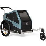 Burley Design Bark Ranger Pet Bike Trailer, Blue Spruce, Standard, 947106