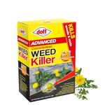 Doff Advanced Concentrated Weedkiller - 6 Sachets for Dilution in Water for Garden Protection – Kills Deep Rooted Weeds from Pathways to Driveways - Long Lasting Weed Control – Strong Weed Killer
