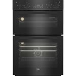 Beko Electric Built In Double Oven - Black