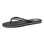 Quiksilver Men's Molokai Sandal, Black/Black/White, 11 M US