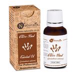 Naturalis Essence of Nature Clove Bud Essential Oil, Therapeutic Grade, for Hair Care, Acne, Healthy Teeth and Gums - 30ml