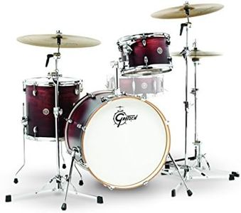 Gretsch Drums Catalina Club 3 Piece Drum Shell Pack CT1-J403 Catalina Club 3 Piece Shell Pack -inch Satin Antique Fade