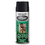 Rust-Oleum Specialty Lacquer Spray Paint in Black, 312g, Gloss black, 242667