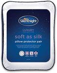 Silentnight Soft as Silk Pillow Protector - Pack of 2