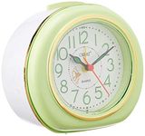 Orpat Glass Bell Alarm Analog Clock (P Green, Tbm-747)