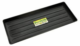 G182B Garland Value Growbag Tray Black Garden Plant Tray 100cm x 40cm x 4cm