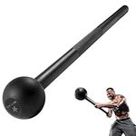 Yes4All Steel Mace Bell for Strength Training, Shoulder, Grips & Forearms Workouts - 5 Pounds