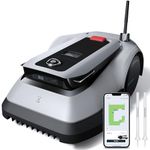 ECOVACS Goat G1-800 Robot Lawnmower No Boundary Wire for Gardens up to 800㎡ (AIVI 3D Obstacle Avoidance, Intelligent Path Planning, No-entry Zone Setting, Logical Cutting, 16 Zones Management)