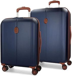 El Potro Ocuri Suitcase Set, Blue, Suitcase Set